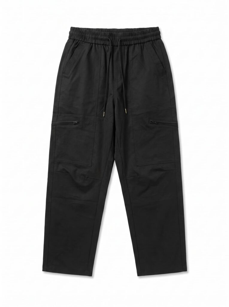 Брюки Zip Карго (Черный, XL)